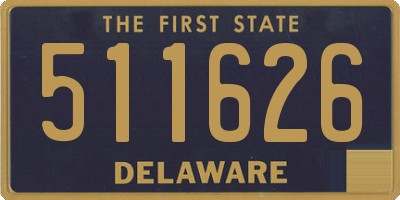 DE license plate 511626