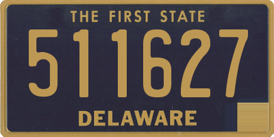 DE license plate 511627