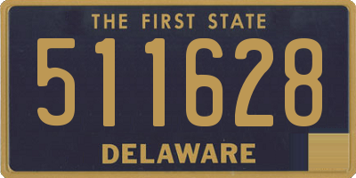 DE license plate 511628