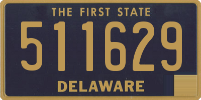 DE license plate 511629