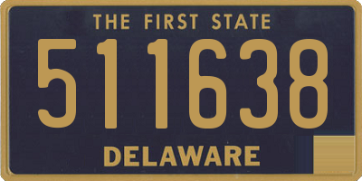 DE license plate 511638