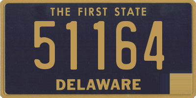 DE license plate 51164