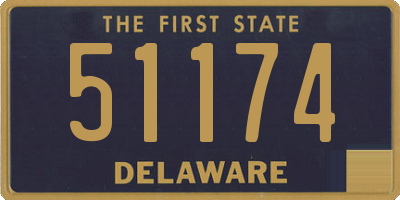 DE license plate 51174