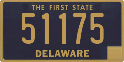 DE license plate 51175