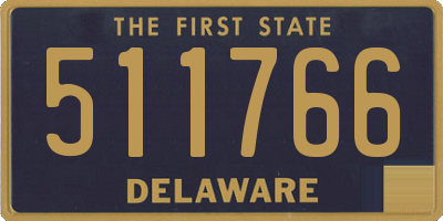 DE license plate 511766