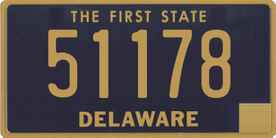 DE license plate 51178