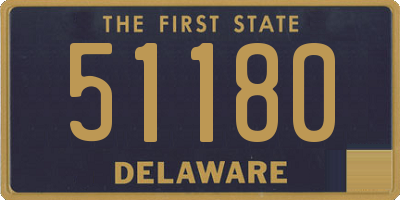 DE license plate 51180