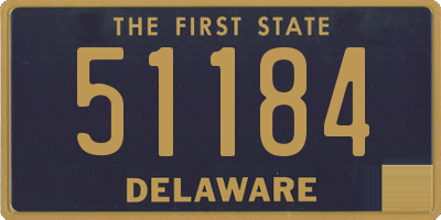 DE license plate 51184