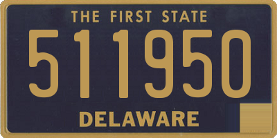 DE license plate 511950