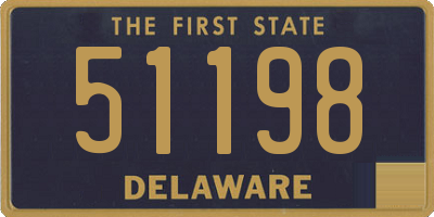 DE license plate 51198