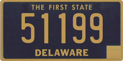 DE license plate 51199