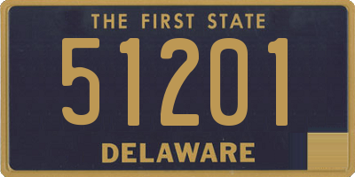 DE license plate 51201