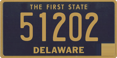 DE license plate 51202