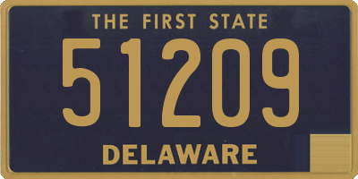 DE license plate 51209