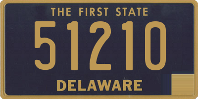 DE license plate 51210