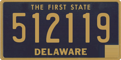 DE license plate 512119