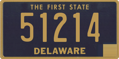 DE license plate 51214