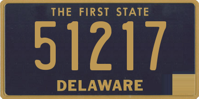 DE license plate 51217