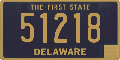 DE license plate 51218