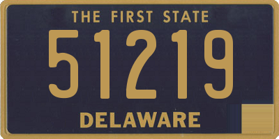 DE license plate 51219