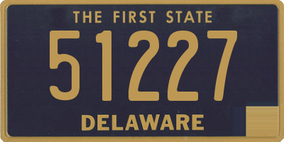 DE license plate 51227