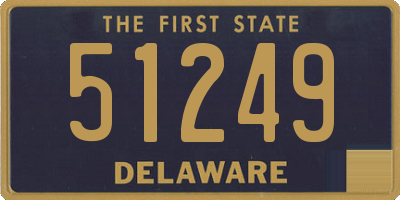 DE license plate 51249