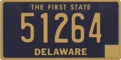 DE license plate 51264