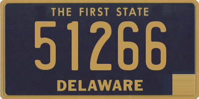 DE license plate 51266