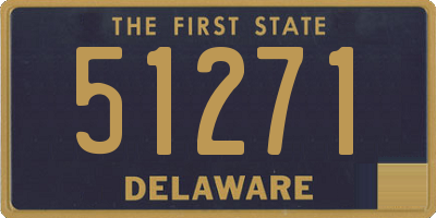 DE license plate 51271