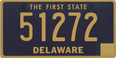 DE license plate 51272