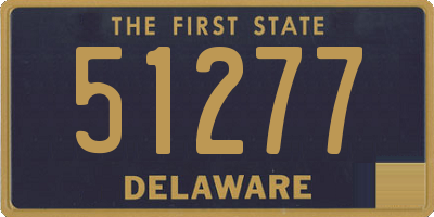 DE license plate 51277