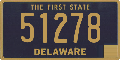 DE license plate 51278