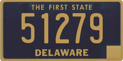 DE license plate 51279