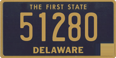 DE license plate 51280