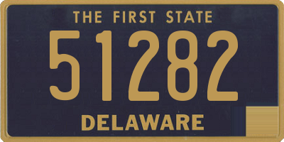 DE license plate 51282