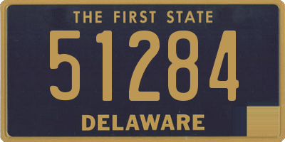 DE license plate 51284