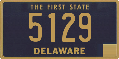 DE license plate 5129