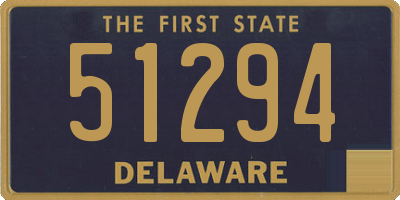 DE license plate 51294