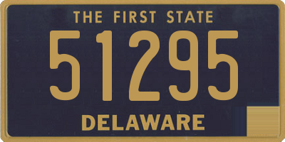 DE license plate 51295