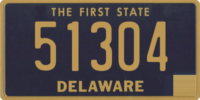 DE license plate 51304