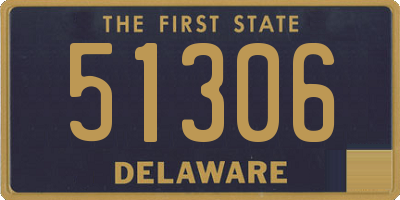 DE license plate 51306