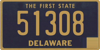 DE license plate 51308