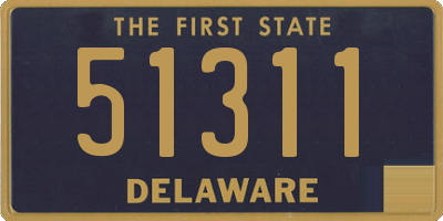 DE license plate 51311