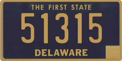 DE license plate 51315