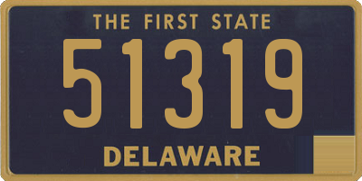 DE license plate 51319