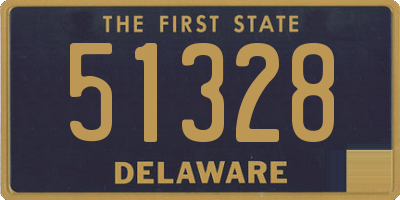 DE license plate 51328