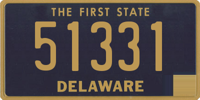 DE license plate 51331