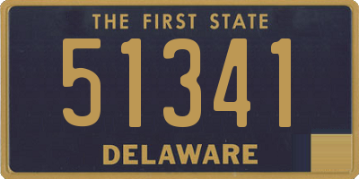 DE license plate 51341