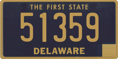 DE license plate 51359