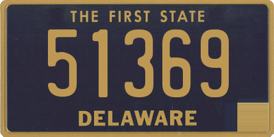 DE license plate 51369